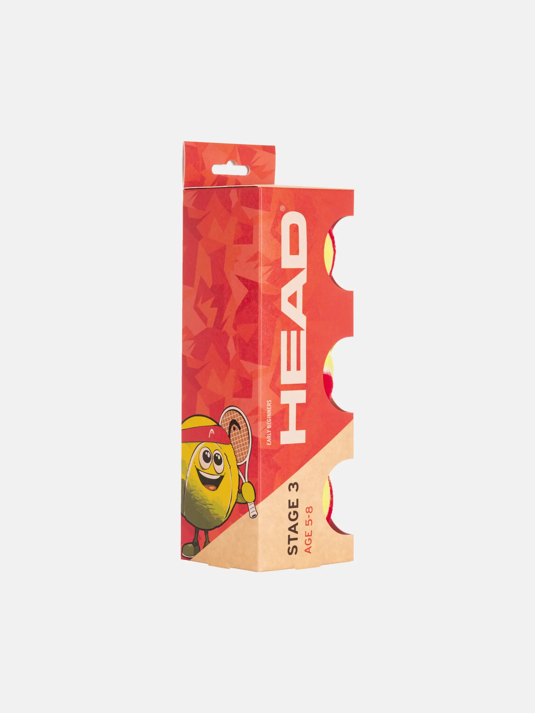 HEAD T.I.P. Red Einzeldose 3 Bälle